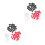 2Ensembles Marqueurs Numérotés Acryliques Étanches Pour Clés Et Cartes 3