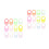 24Pièces Clips Adaptateurs Silicone Résistant Bébé 9