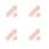 4Ensembles Kit Nail Art En Silicone Rose Pour DIY Decoration 4