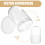 12Pièces Kit DIY Globe De Neige Transparent En Pet Pour 8