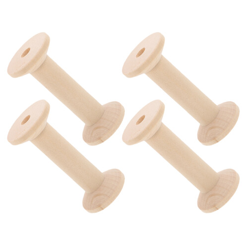 20Pièces Vides En Bois Solide Pour Couture Projets DIY 2