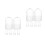 12Pièces Kit DIY Globe De Neige Transparent En Pet Pour 9