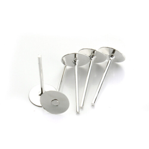 800Pièces Fond Rond Iron Plated Pour Bricolage 2