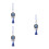 3Pièces Amulettes Protection Œil Bleu Décor Intérieur 6