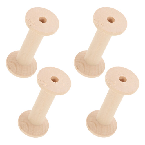 20Pièces Vides En Bois Solide Pour Couture Projets DIY 1