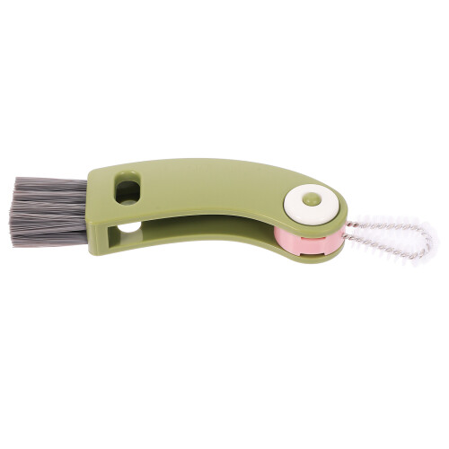 4Pièces Nettoyage Coins Bouteille Couvercle Vert Flexible 1