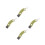 4Pièces Nettoyage Coins Bouteille Couvercle Vert Flexible 4