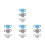 12Pcs Silicone Feeding Bottle Handles Ergonomic Bottle Grip for Babies 6