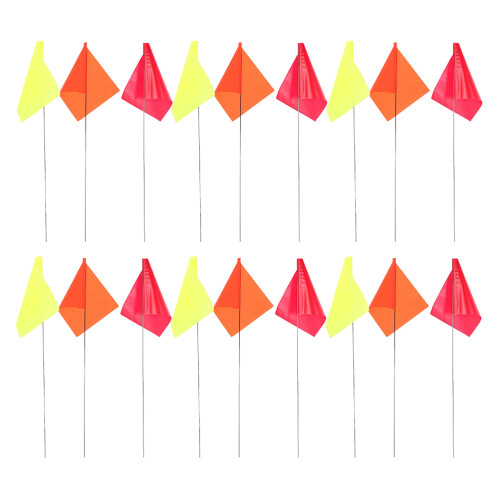 60Pièces Drapeaux De Pour Irrigation Jardinage En PVC
