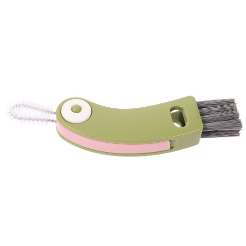 4Pièces Nettoyage Coins Bouteille Couvercle Vert Flexible 2