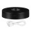 Round Stand Led Rotating Display Stand Base for Crystals Lighted Base 8 Light Modes Display Pedestals(Black) 1