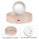 Round Stand Led Rotating Display Stand Base for Crystals Lighted Base 8 Light Modes Display Pedestals(Black) 4