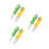 6Pièces Fourchette Divot Golf Couleur Assortie Portable 4