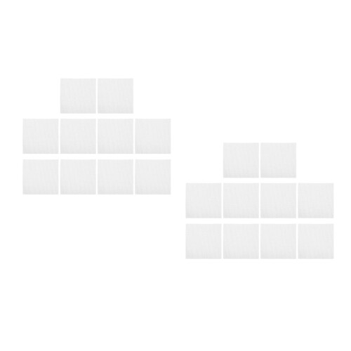 20Pièces Tissu Broderie Polyvalent Pour Loisirs 2