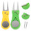 6Pièces Fourchette Divot Golf Couleur Assortie Portable 11