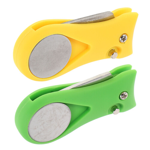6Pièces Fourchette Divot Golf Couleur Assortie Portable 1