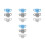12Pcs Silicone Feeding Bottle Handles Ergonomic Bottle Grip for Babies 8