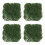 4Pcs Multi Miniature Artificial Grass Clusters for Model Train Scenery 7