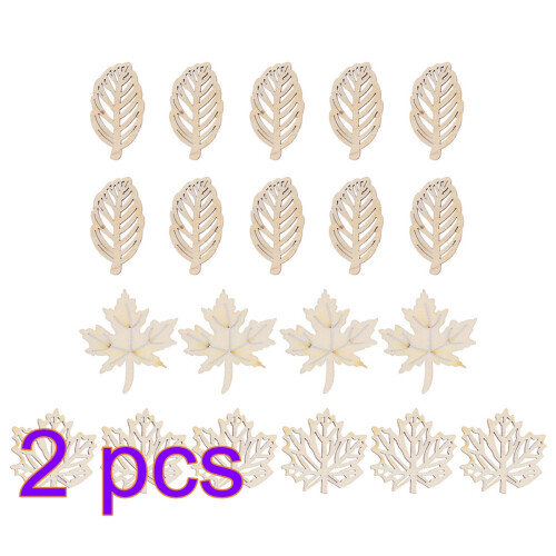 40St Slice Beige Kerst Ornamenten Voor Creatieve Projecten