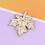 40St Slice Beige Kerst Ornamenten Voor Creatieve Projecten 11
