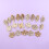 40St Slice Beige Kerst Ornamenten Voor Creatieve Projecten 7