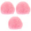3St Microfoonhoezen Roze Wind- En Spuurbestendig Bescherming 5