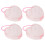 8St Roze Plastic DIY Opbergdoos Speelgoeddoos 3