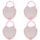 8St Roze Plastic DIY Opbergdoos Speelgoeddoos 2