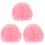 3St Microfoonhoezen Roze Wind- En Spuurbestendig Bescherming 4