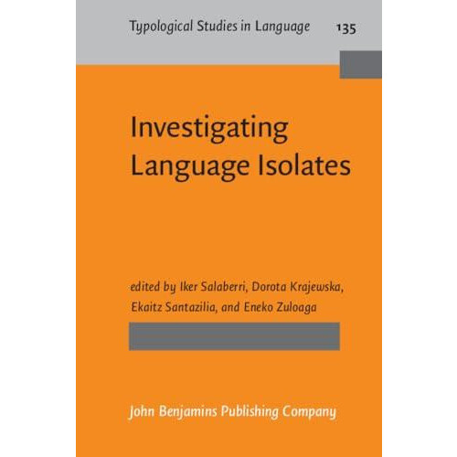 Investigating Language Isolates Hardcover Book