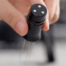 Coffee Cloth Powder Needle WDT Tool Espresso Stirrer Portable Ergonomic Handle 6 Pins for Kitchen Cafe