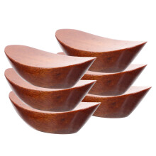 12Pièces Repose Baguettes En Bois Vintage Pour Maison Marron Élégant