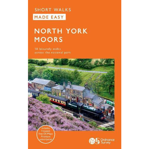OS Short Walks Made Easy North York Moors Other Book