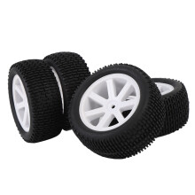 4x 1/10 Nylon+Caoutchouc RC tout-terrain Roues ADX10 BLS