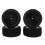4 pezzi 1/10 RC Pneumatici Neri per ADX 10 BLS Universal 2