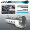 Silver Motorcycle Exhaust Can Muffler Insert Baffle DB Killer Silencer 45mm x 80mm 5