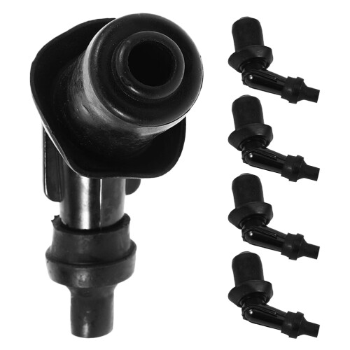 15Pcs Spark Plug Cover Black Plastic Durable Caps for Motorcycles