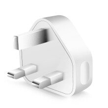 Universal Usb Uk Plug 3 Pin Wall Charger Adapter With Usb  Travel Charger Charging For Phone (1 Port)