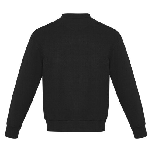 (M, Solid Black) Elevate NXT Unisex Adult Jet Recycled Aware Sweatshirt 2