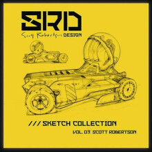 SRD Sketch Collection Vol. 03 by Scott Robertson Hardcover Book