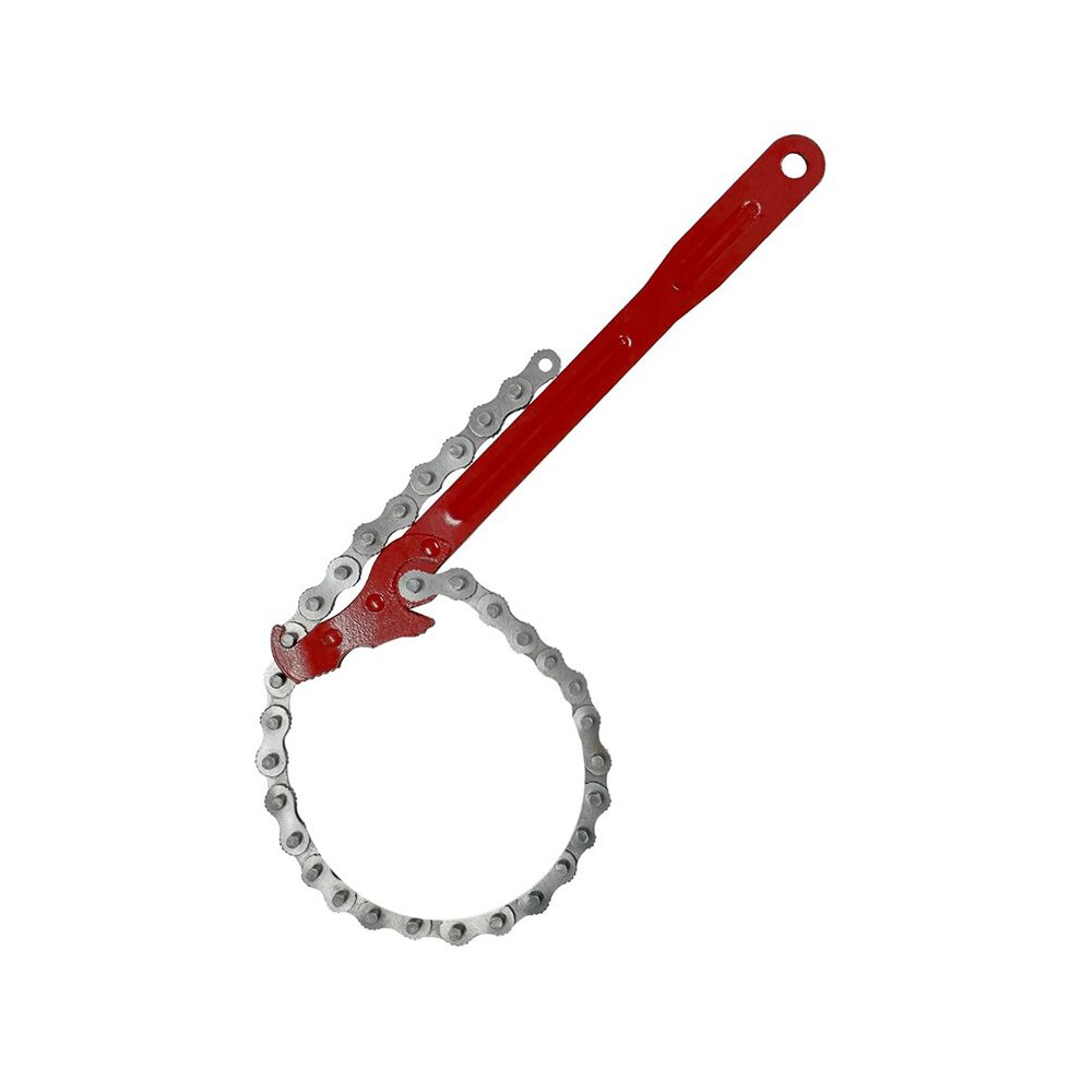 Chain Wrench, 12Inch Strap Wrench, Carbon Steel Chain Pipe Wrench Heavy Duty For Semi Truck, Universal Spanner Drain 6034227985684