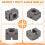 Ok Fixture Wedge M6 Expansion Machine Tabletop Adjustable Side Fixed Clamp Sculpture Carving Tool Model Figures 7