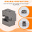 Ok Fixture Wedge M6 Expansion Machine Tabletop Adjustable Side Fixed Clamp Sculpture Carving Tool Model Figures 4