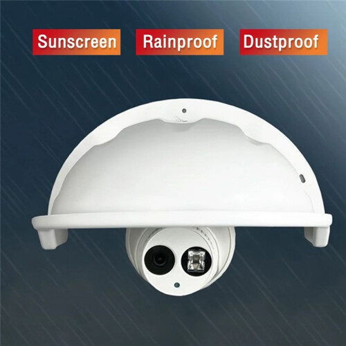 Protective Cover Shield Wall Waterproof Rainproof Cover Outdoor Camera Protection Box Security Camera Outer Cover-A 2