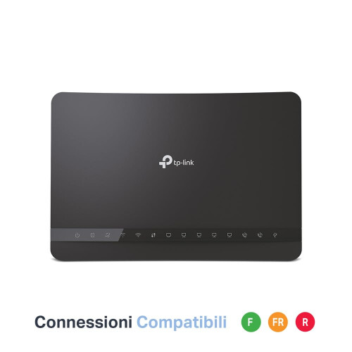 TP-LINK Modem Router Tp Link Dual Band Gigabit VoIP EVDSL 1
