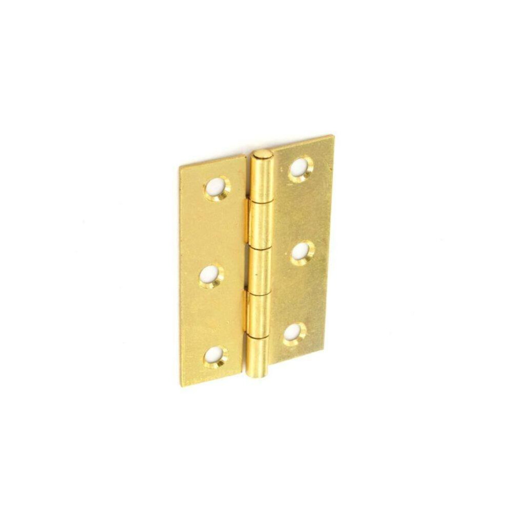 Securit Brass Plated Butt Hinges (Pack Of 2) 5063107489463