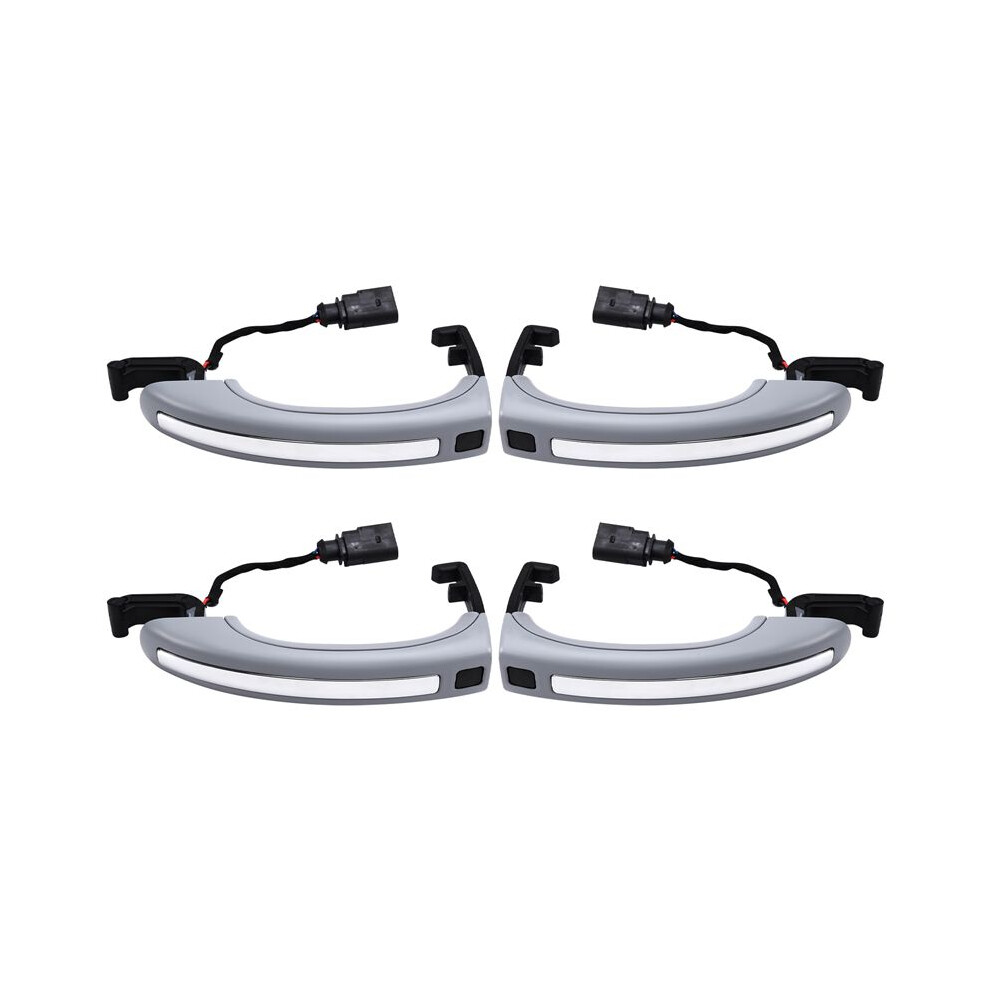 4L0837207a 4Pcs Sensor Exterior Door Handle Fits For Q7 2010-2015 4L0837205a 4L0837205b Light 6031002898030