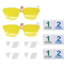 AR Glasses Protective Film with Wipes Scratch-Resistant Lens Protector for Rayneo Air3/Air2 Accessories