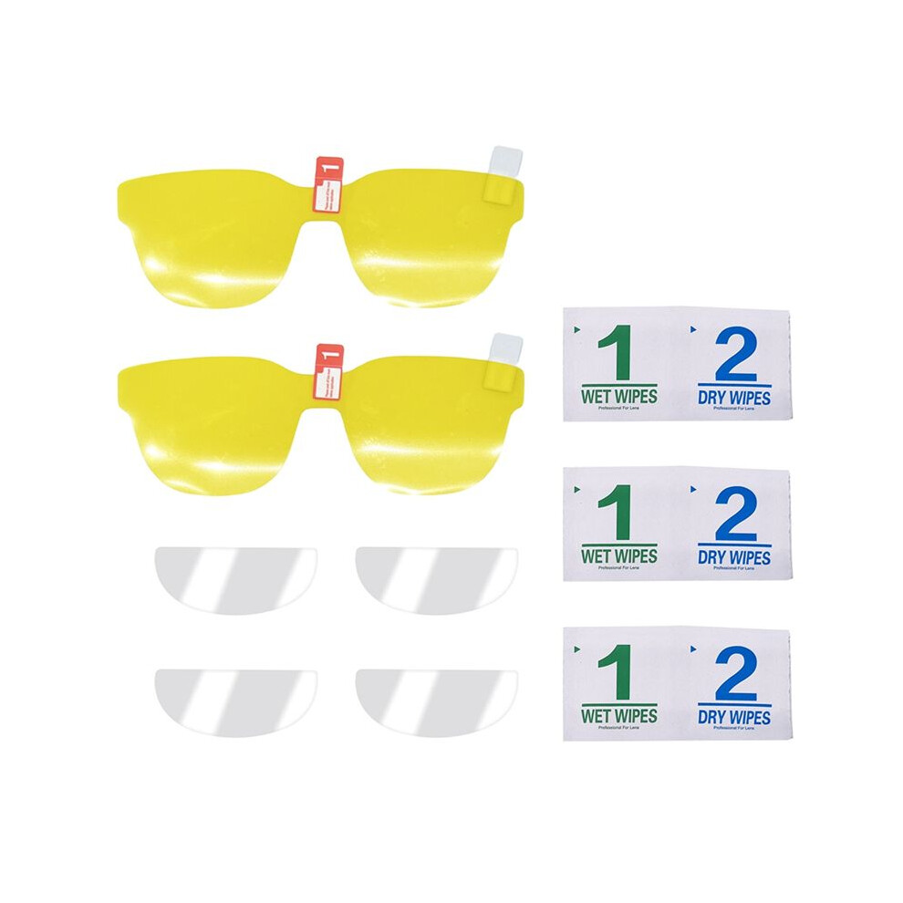 AR Glasses Protective Film with Wipes Scratch-Resistant Lens Protector for Rayneo Air3/Air2 Accessories