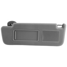 Grey Sun Visors with Vanity Mirror Mirror LED Lamp for Prado 120 Series 02-09 74320-6A020-B1 74320-60850-B1 L